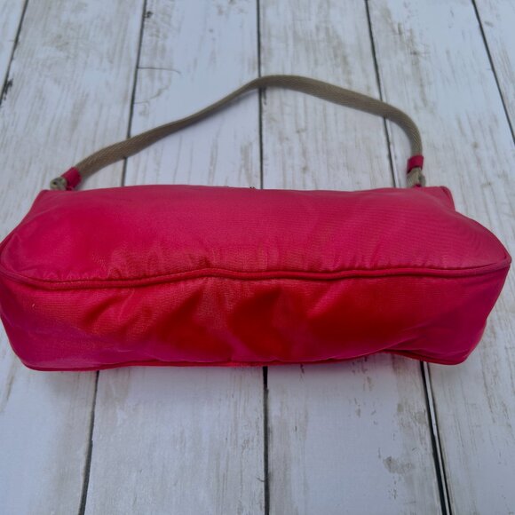 PRADA MINI Necessaire Y2K Tessuto NYLON PINK # 36 *RARE* Authentic! - Picture 9 of 11